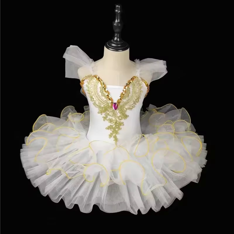 Children's Day Summer Dress Ballet Leotard Girl Tutu Mesh Princess Ballerine Costume Kids Clothes Vestidos Dance Dresses Girls