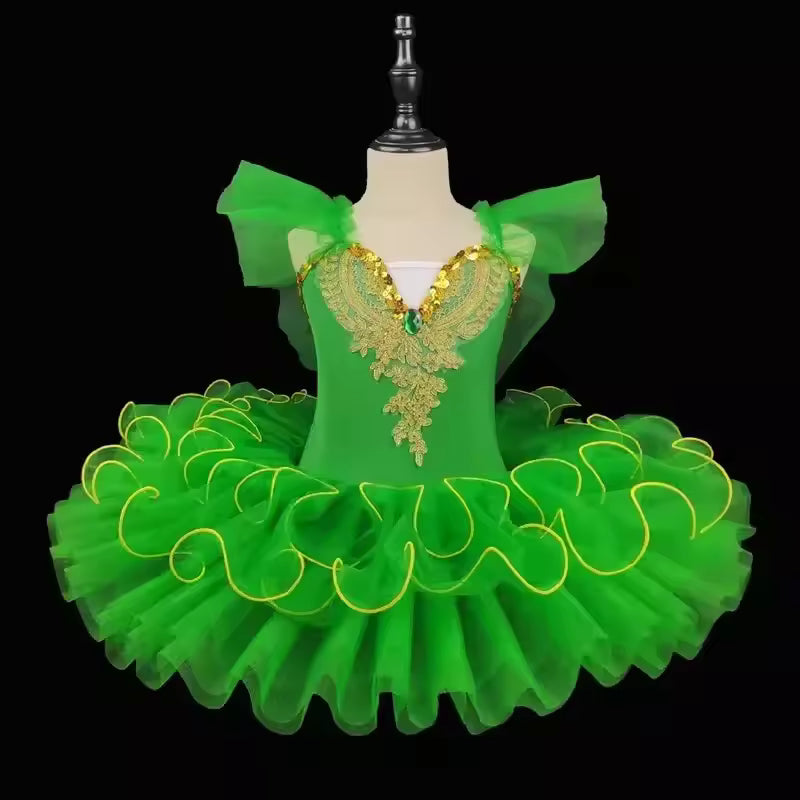 Children's Day Summer Dress Ballet Leotard Girl Tutu Mesh Princess Ballerine Costume Kids Clothes Vestidos Dance Dresses Girls